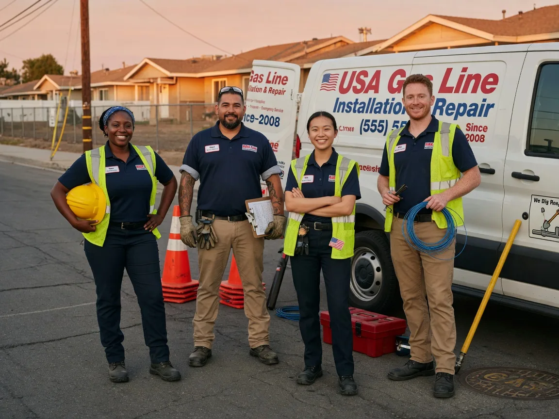 Gas Line Installation company in Viola, IL