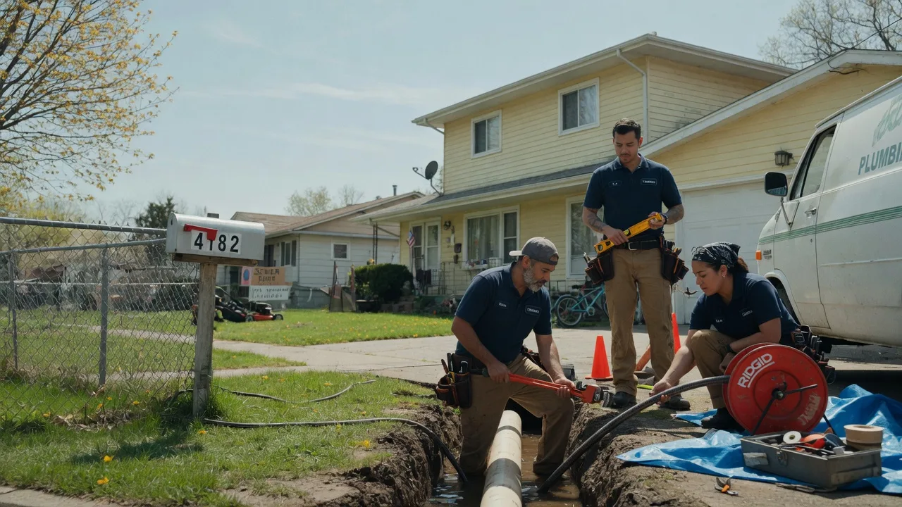 Gas Line Repair in Viola, IL near me